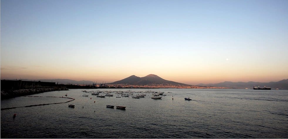 Vesuvio, Golfo di Napoli
