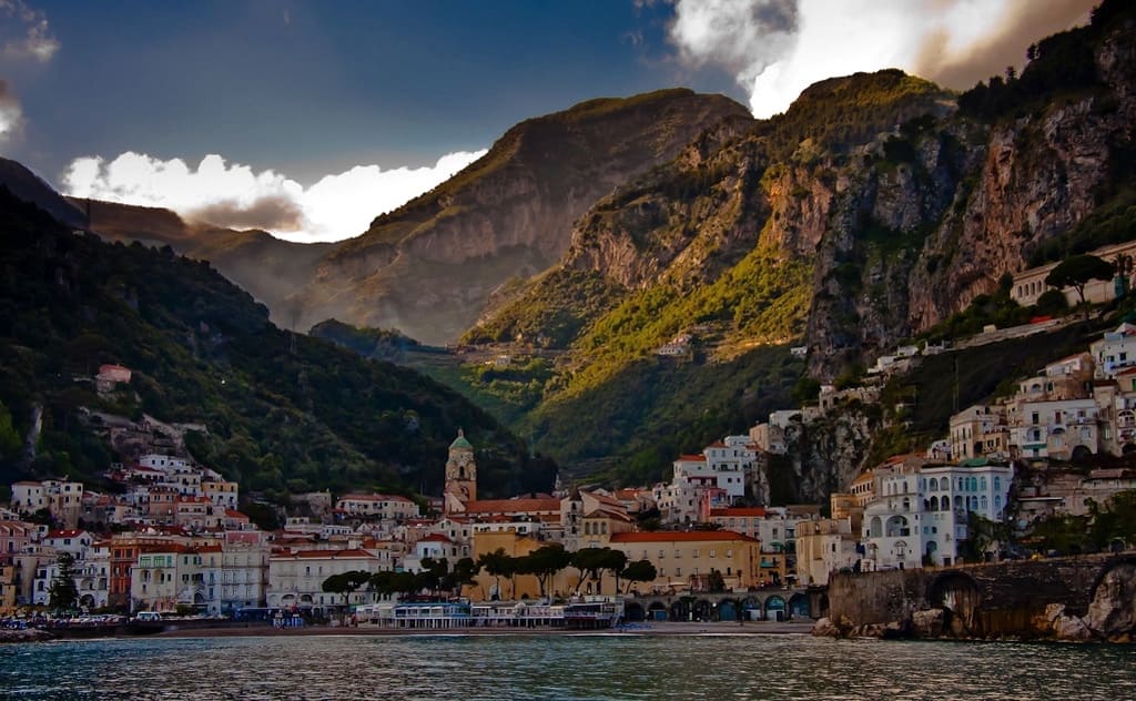Positano dal mare