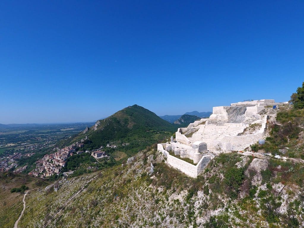 Teatro-Tempio romano Monte San Michele