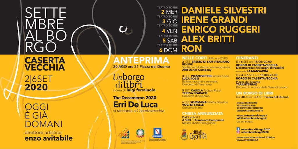 Settembre al Borgo il programma 2020