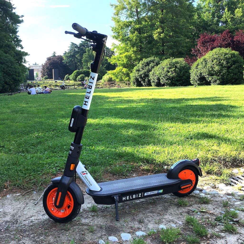 Monopattino sharing di Helbiz 