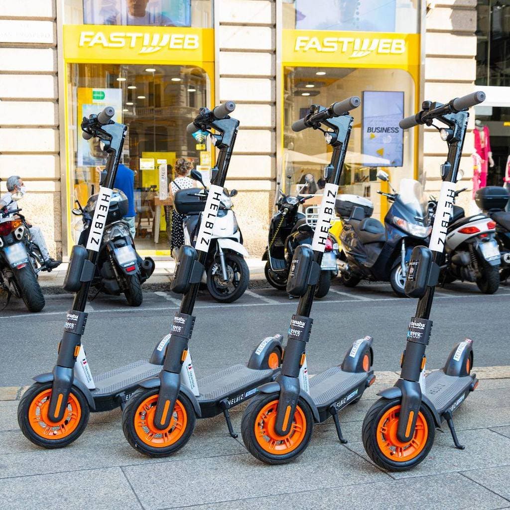 Monopattino sharing di Helbiz