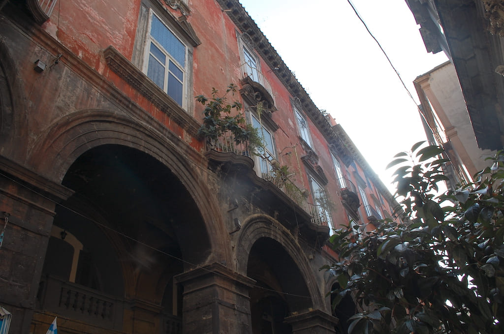 Palazzo d'Angio - via dei Tribunali Napoli