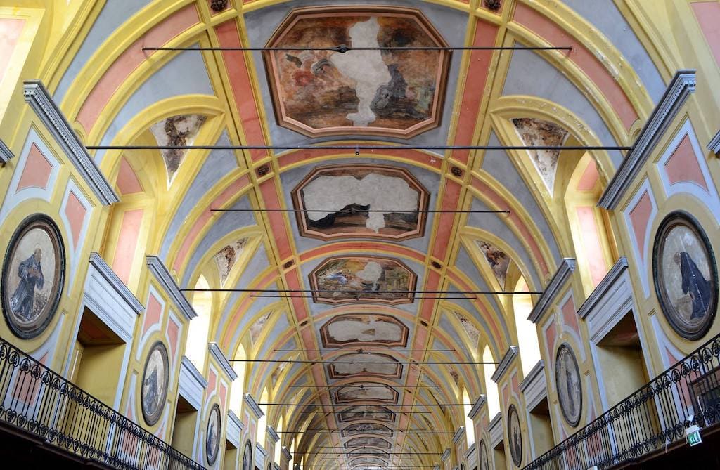 Sala del Lazzareto ex Ospedale Santa Maria della Pace Napoli