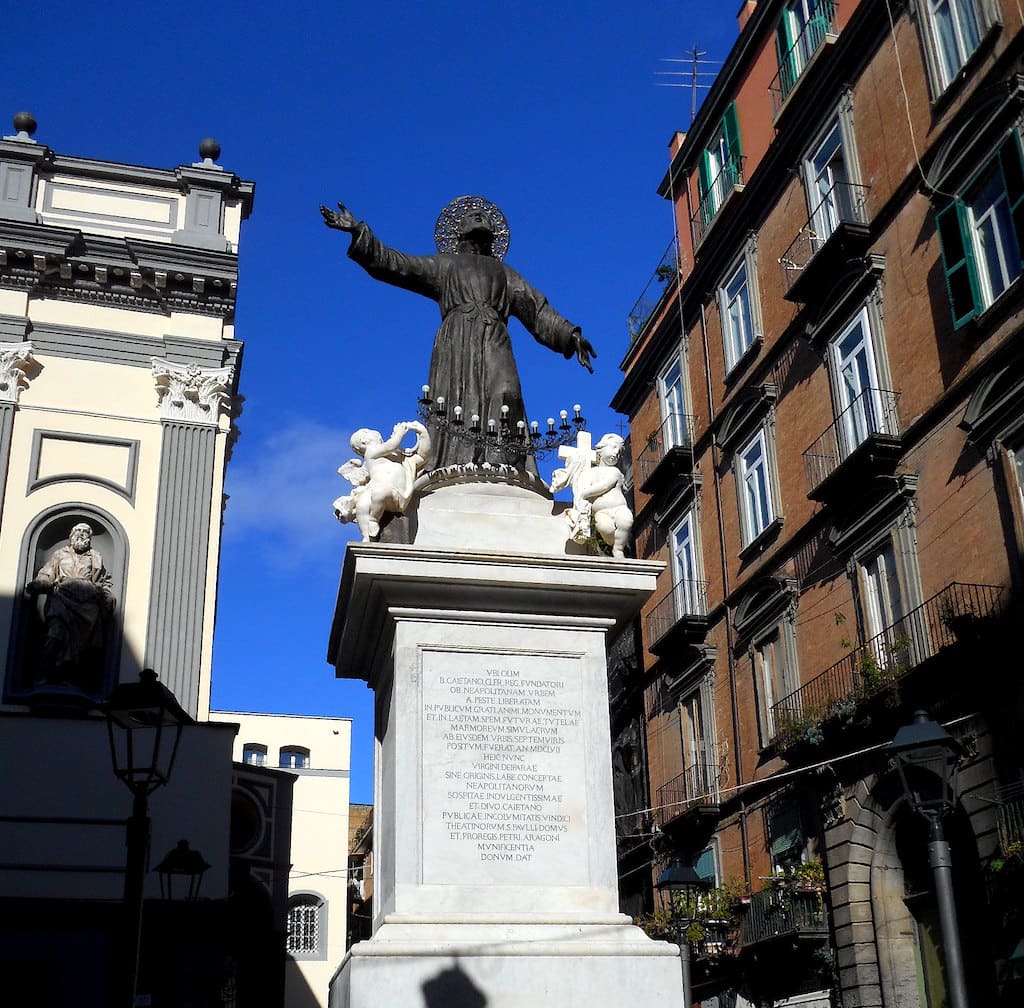 Statua di San Gaetano thiene_Ph Carlo Raso