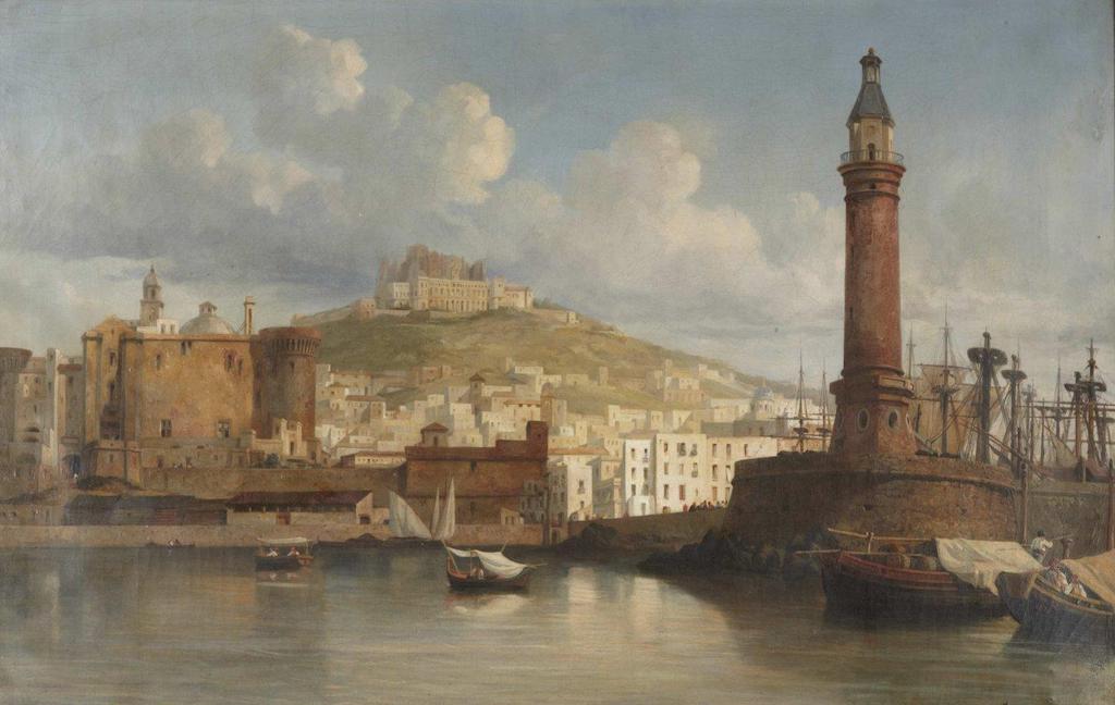 Lanterna del Molo (Jacques Guiaud 1838)