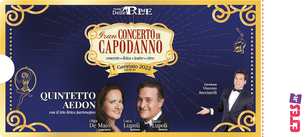 Concerto di Capodanno Teatro delle Palme Napoli