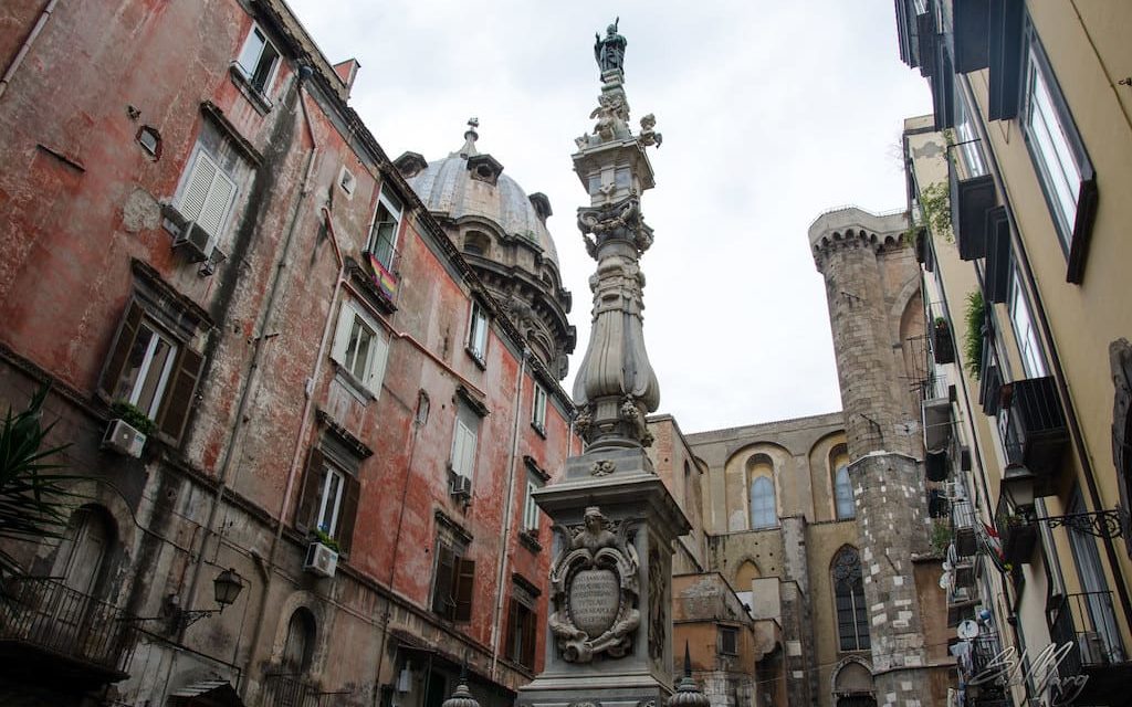 L’obelisco di San Gennaro, il più antico della città di Napoli