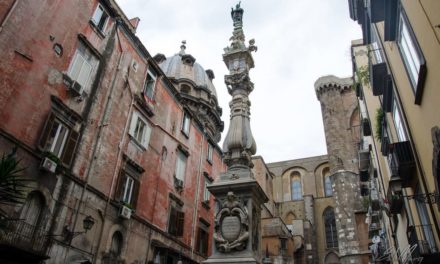 L’obelisco di San Gennaro, il più antico della città di Napoli