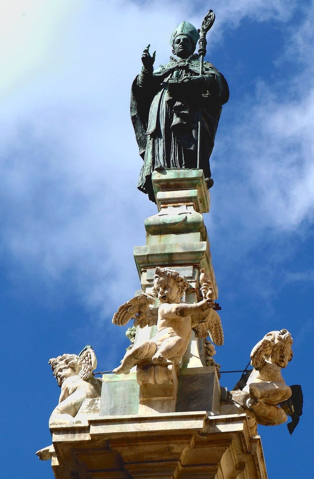San Gennaro Obelisco in piazzza Riario Sforza