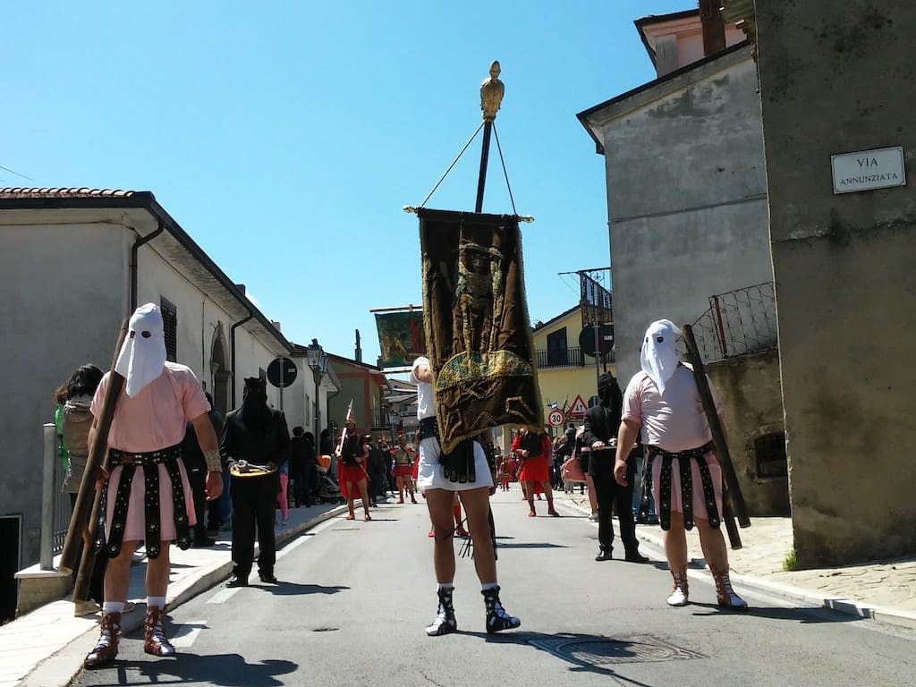 Vallata, processione del Cristo Morto