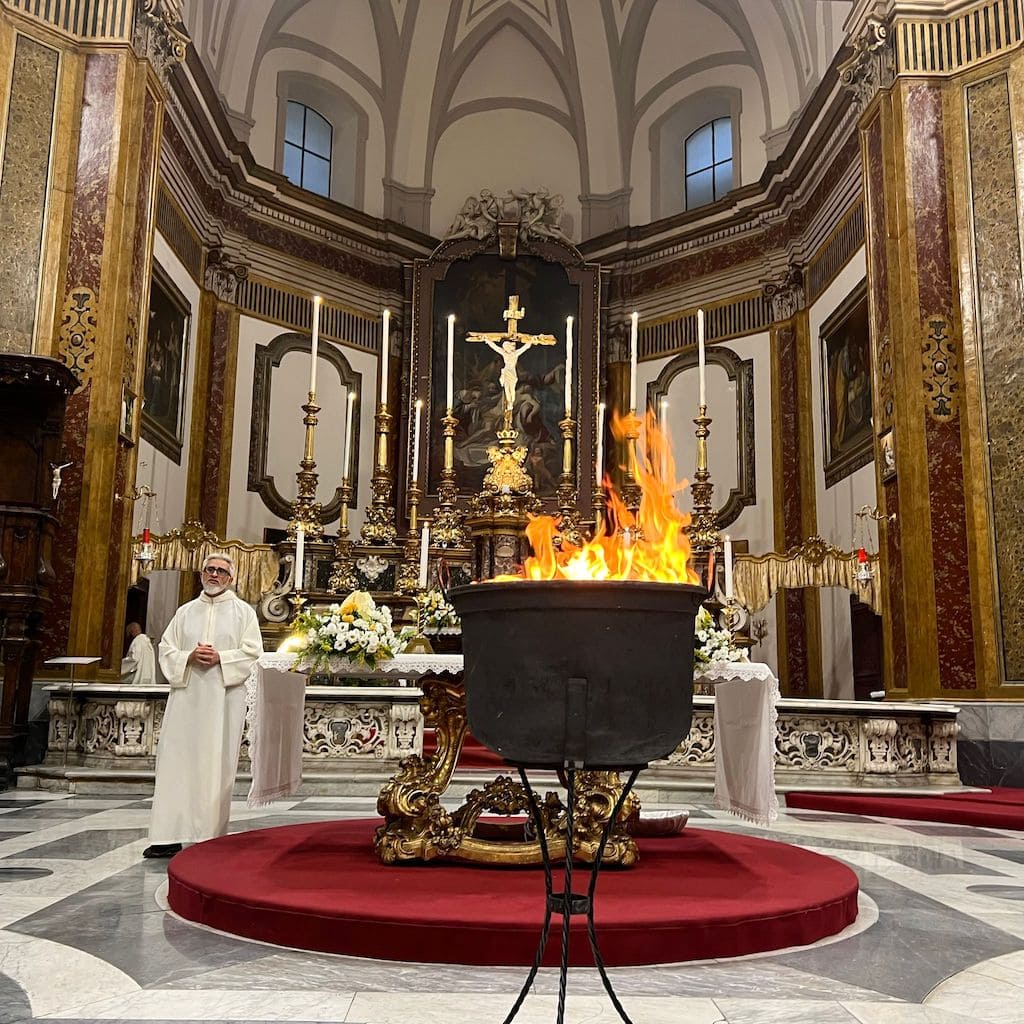 Pieta dei Turchini Rito Incendio dei nodi