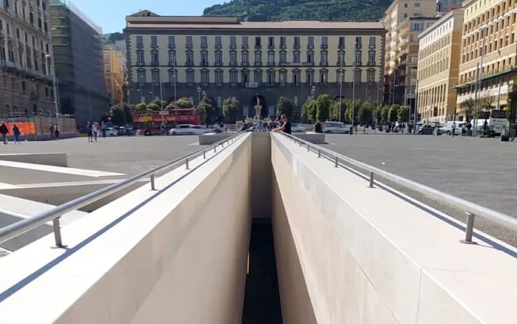 Il sottopasso archeologico tra Piazza Municipio e il Porto di Napoli