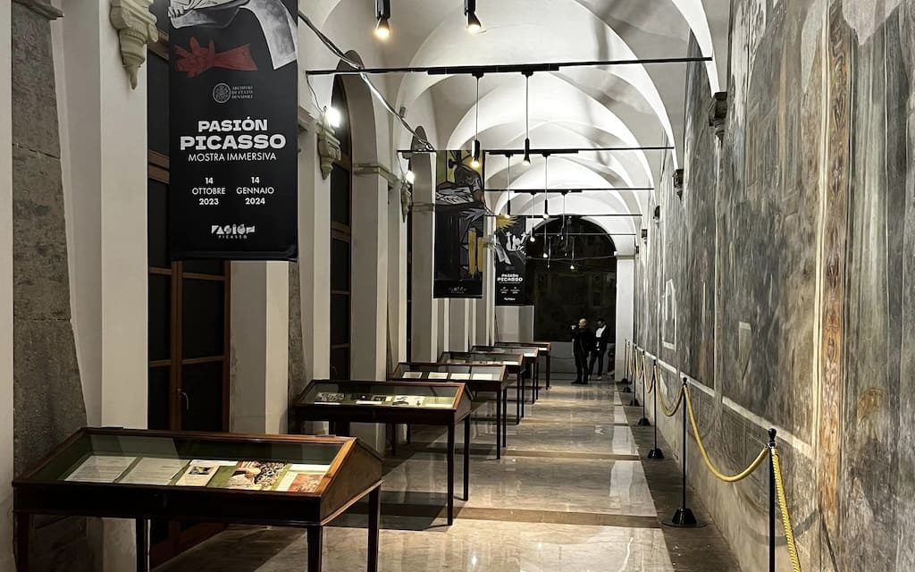 Pasión Picasso, mostra immersiva gratuita all’Archivio di Stato di Napoli