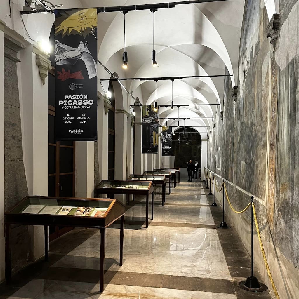 Pasión Picasso, mostra immersiva gratuita all’Archivio di Stato di Napoli