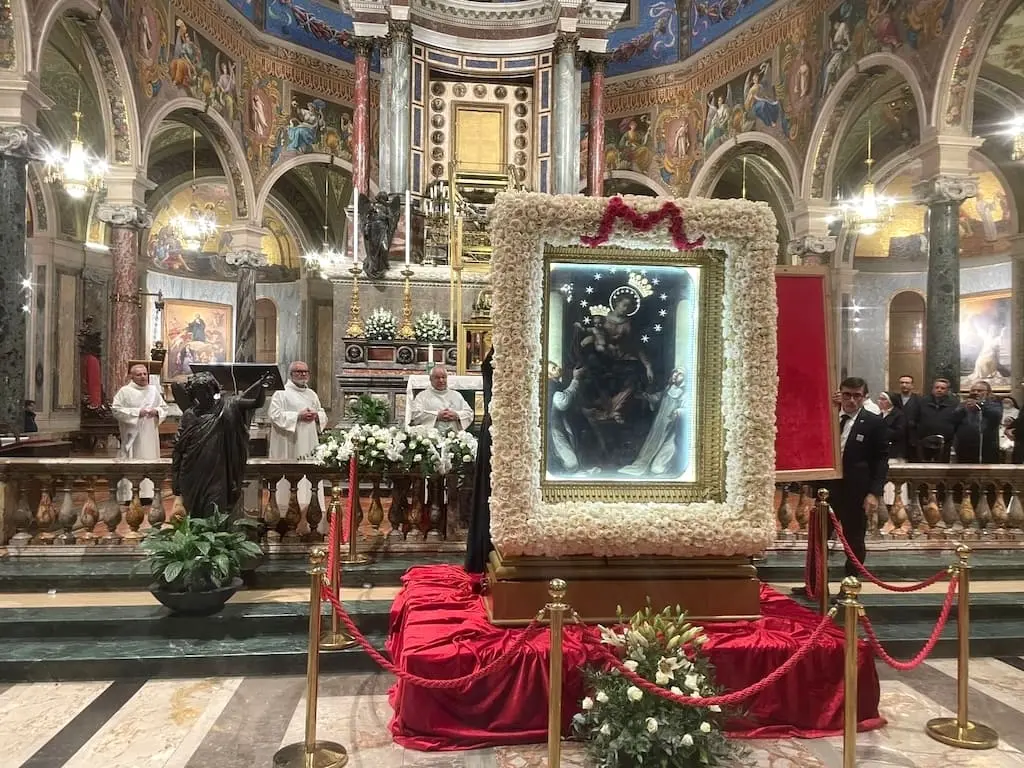 Discesa del Quadro della Madonna del Rosario di Pompei