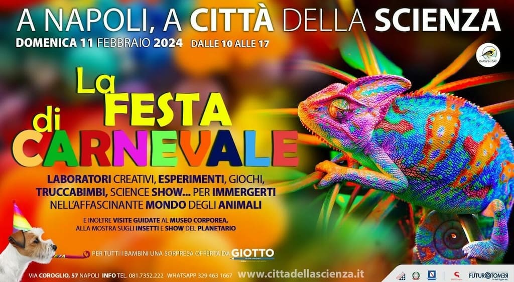 Città della Scienza Festa di Carnevale 2024