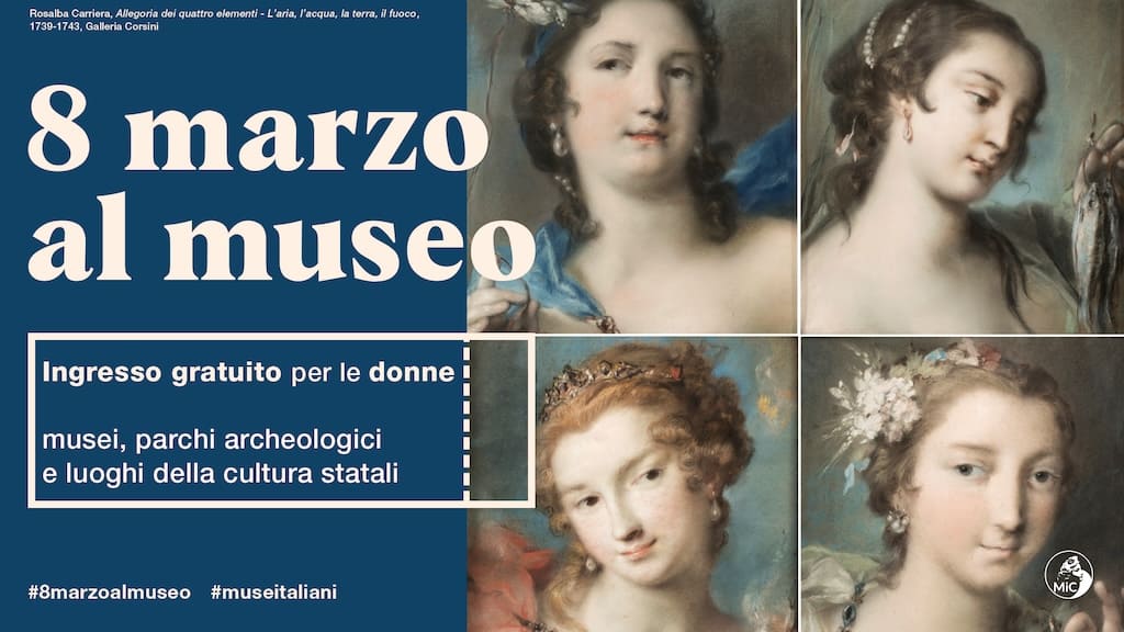 Festa della Donna 2024, appuntamenti con l’arte