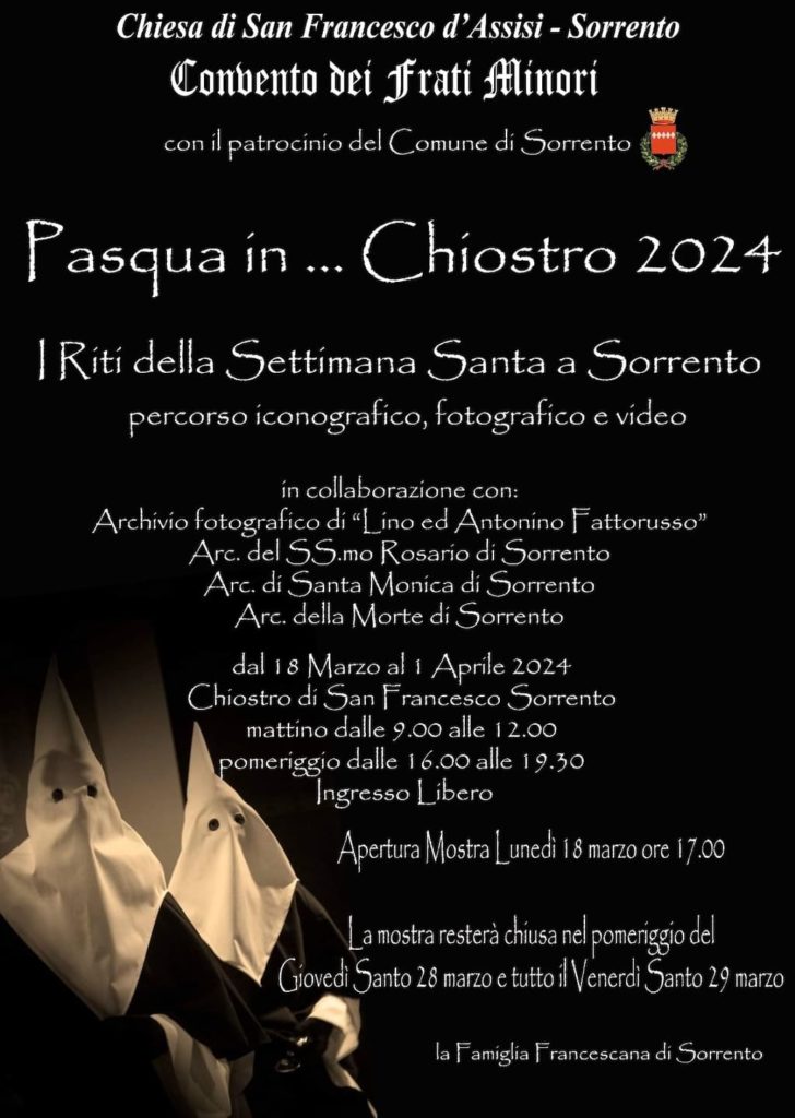 Pasqua in… Chiostro 2024 Locandina Sorrento
