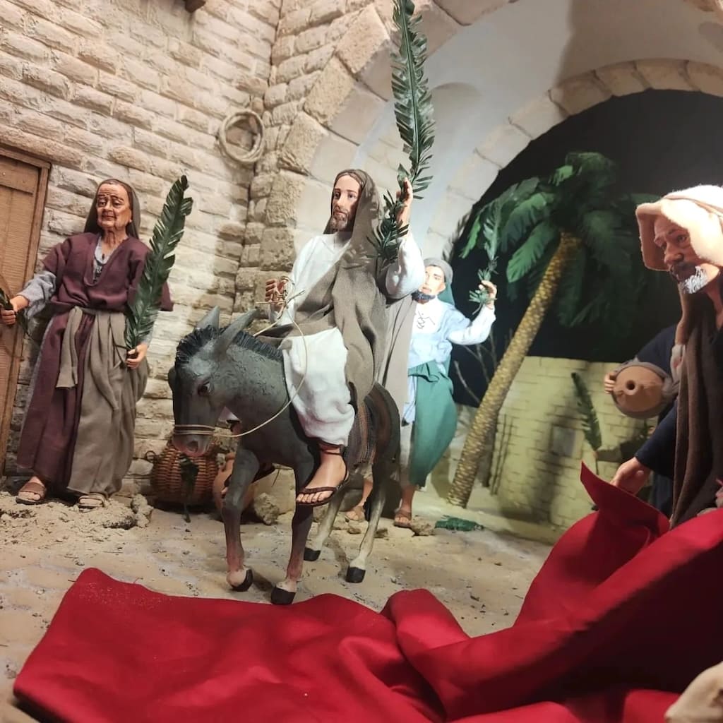 Sepolcro a personaggi, il Presepe Pasquale