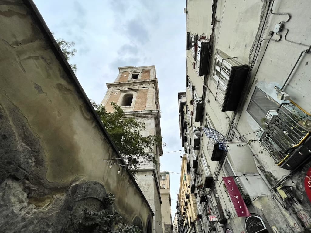 Torre Campanaria Santa Chiara Napoli