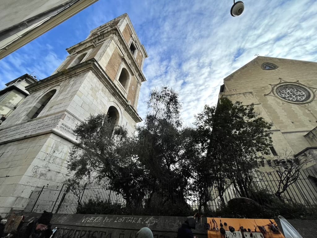 Campanile di Santa Chiara Napoli
