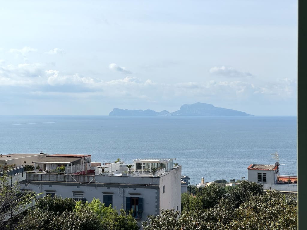Napoli vista su Capri