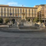 Fontana del Nettuno in piazza del Municipio Napoli