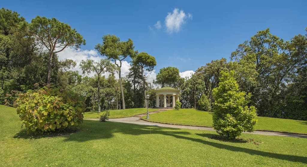 Parco di Villa Roseberry a Posillipo